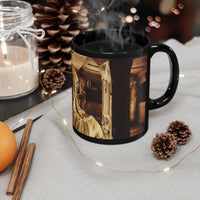 Etruscan Apollo 11oz Black Mug