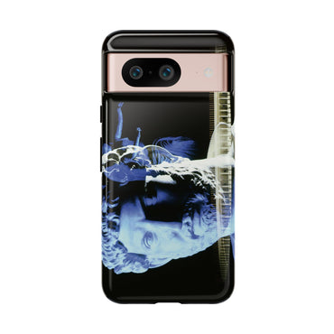 Adriano's goddess Fortuna phone case for Google Pixel 8 by Vittorio Storaro, from the La Civiltà Romana collection