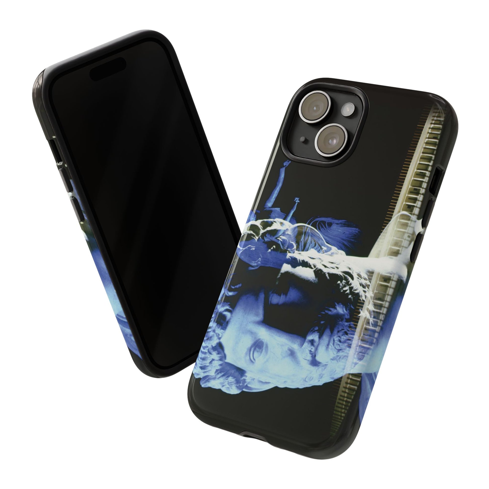 Adriano's goddess Fortuna phone case for iPhone 15 by Vittorio Storaro, from the La Civiltà Romana collection