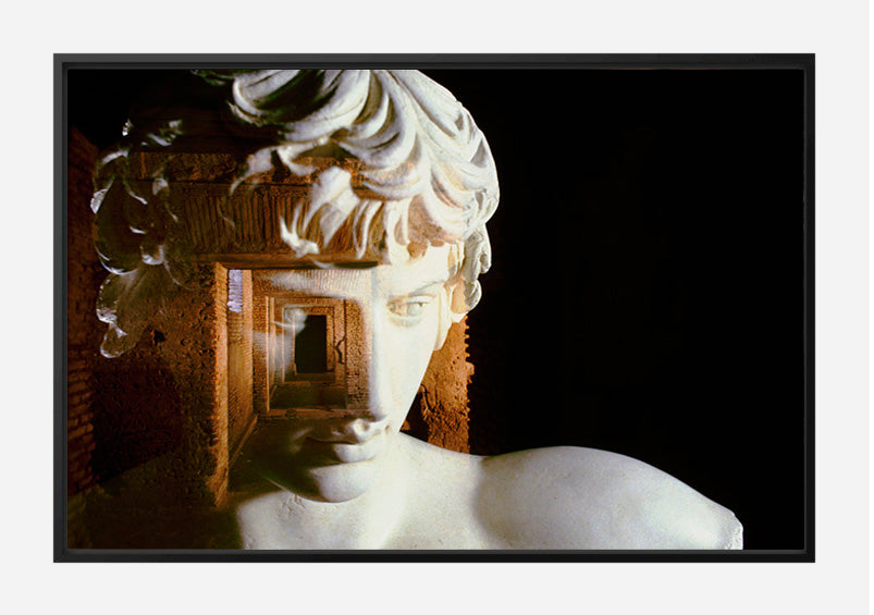 Antinoo in the Hadrian's Villa Canvas Print