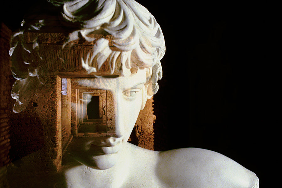 Antinoo in the Hadrian's Villa Acrylic Print