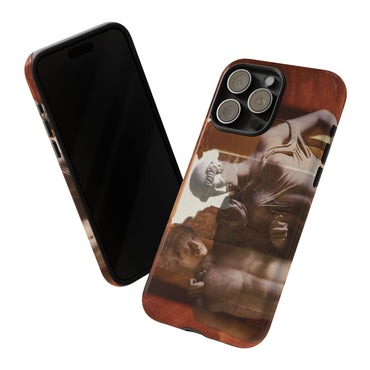 Elettra and Oreste phone case for iPhone 15 Pro Max by Vittorio Storaro, from the La Civiltà Romana collection