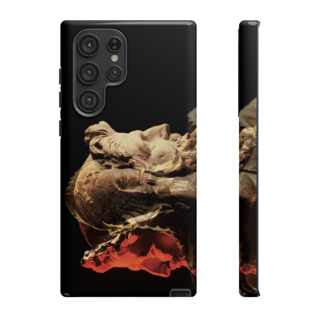 Apollo and two faced Janus phone case for Samsung Galaxy S22 Ultra by Vittorio Storaro, from the La Civiltà Romana collection