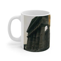 Dioniso & His Temple White Mug 11oz