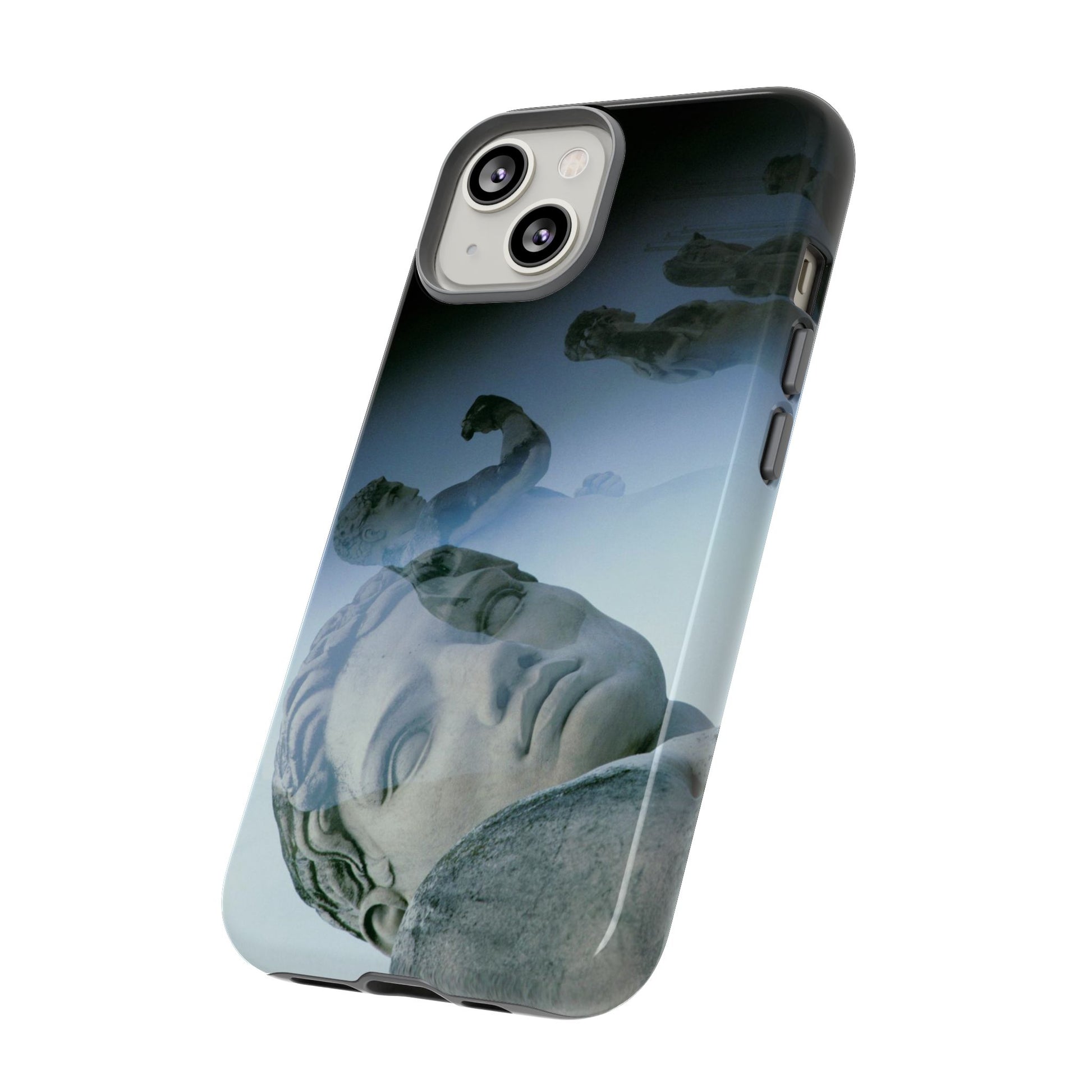 Stadius of the Marbles phone case for iPhone 14 by Vittorio Storaro, from the La Civiltà Romana collection