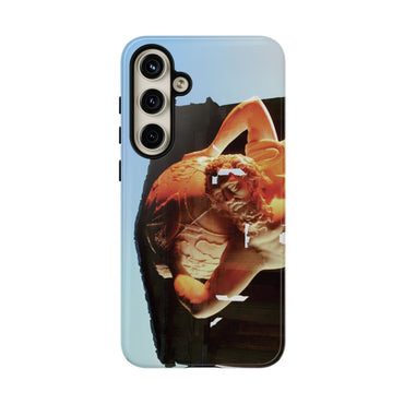 Atlas and Temple of Neptune phone case for Samsung Galaxy S24 Plus by Vittorio Storaro, from the La Civiltà Romana collection
