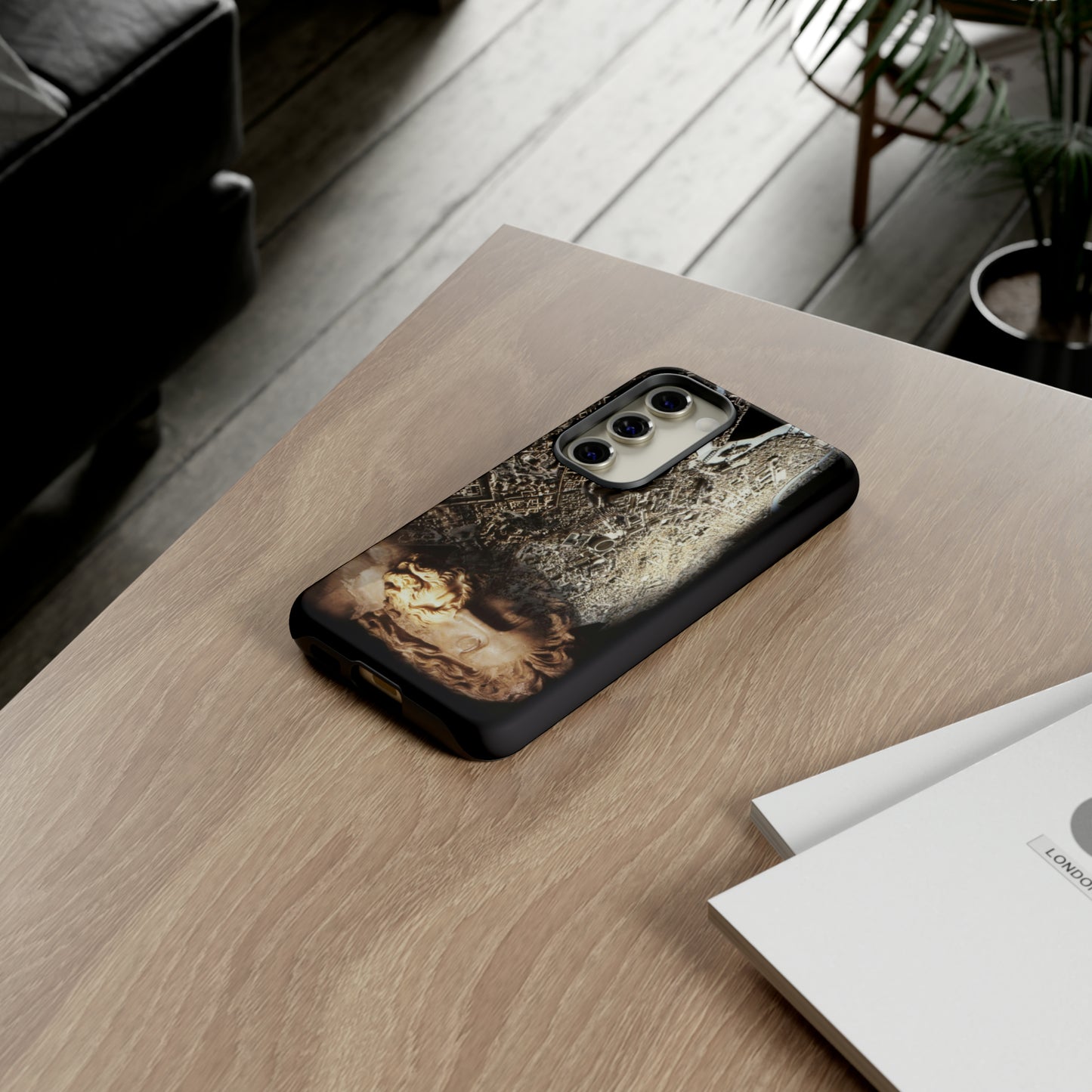 Rome and its Capitoline Jupiter Phone Cases