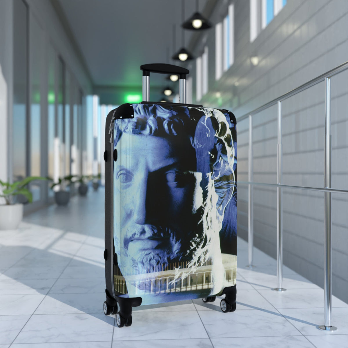 Adriano's goddess Fortuna Luggage