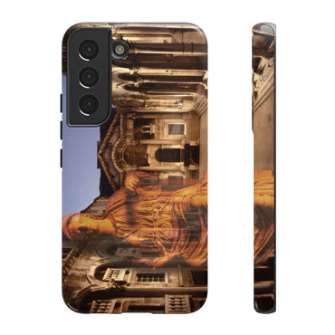 Diocletian's Palace with Goddess Roma phone case for Samsung Galaxy S22 by Vittorio Storaro, from the La Civiltà Romana collection