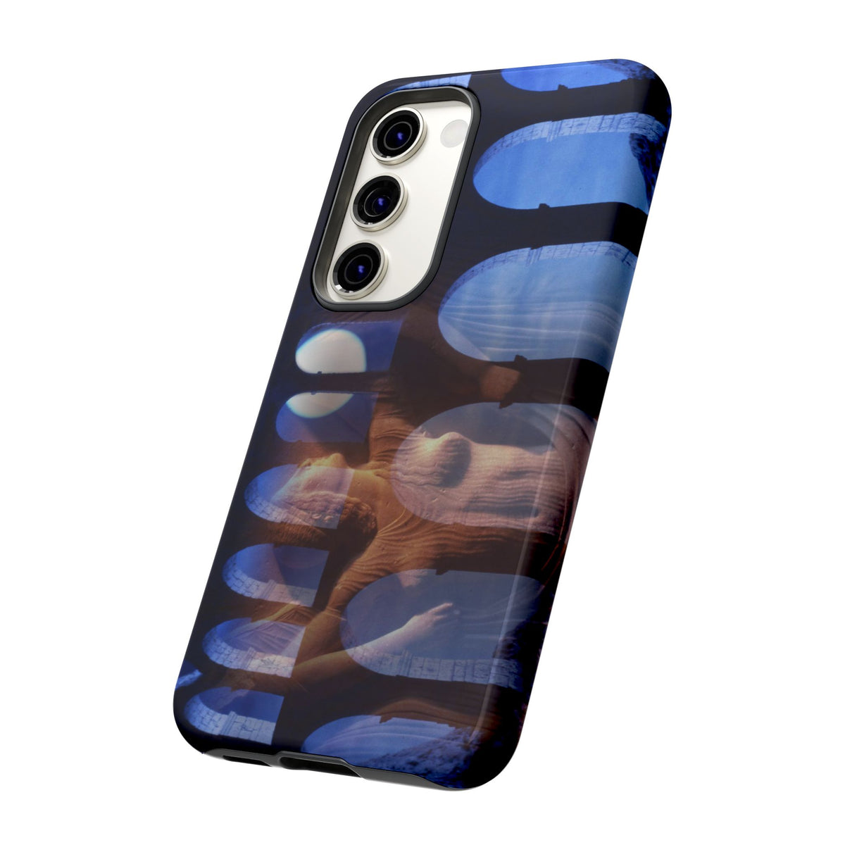 The Aqueduct and his Goddess phone case for Samsung Galaxy S23 by Vittorio Storaro, from the La Civiltà Romana collection