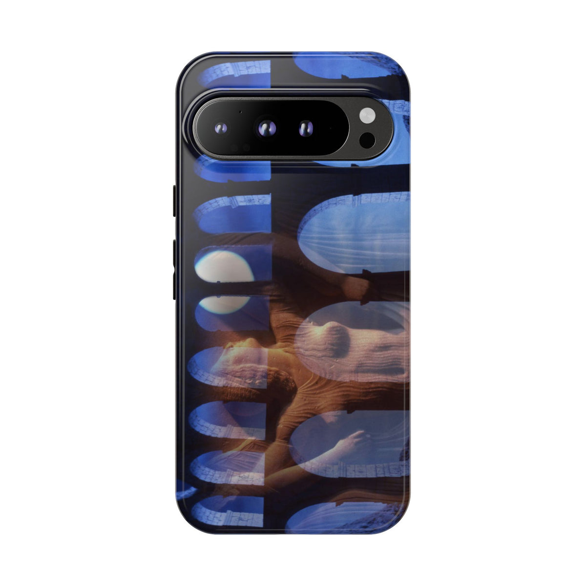 The Aqueduct and his Goddess phone case for Google Pixel 9 Pro XL by Vittorio Storaro, from the La Civiltà Romana collection