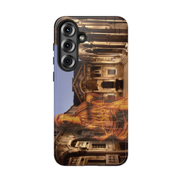 Diocletian's Palace with Goddess Roma phone case for Samsung Galaxy S25 Plus by Vittorio Storaro, from the La Civiltà Romana collection