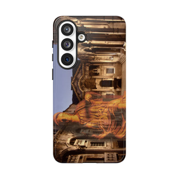 Diocletian's Palace with Goddess Roma phone case for Samsung Galaxy S26 Plus by Vittorio Storaro, from the La Civiltà Romana collection