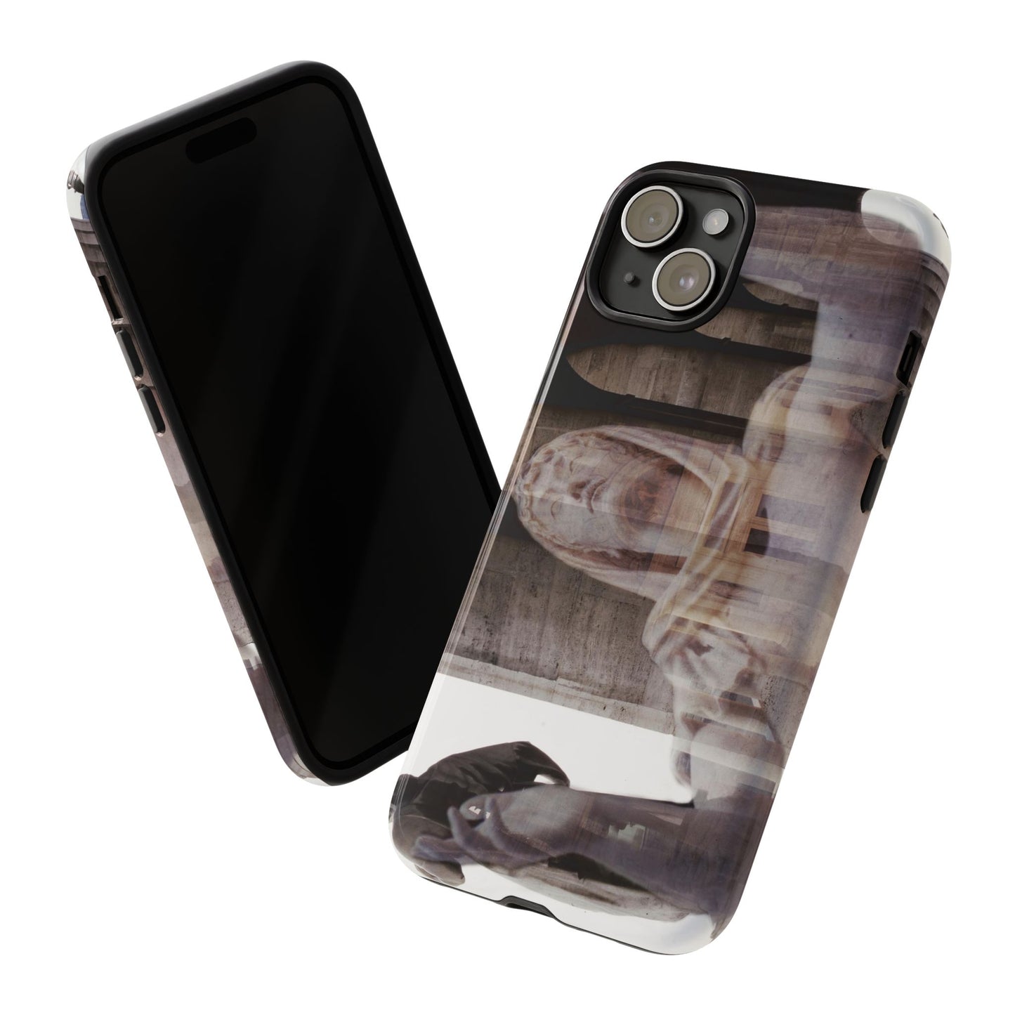 Italic Civilization phone case for iPhone 15 Plus by Vittorio Storaro, from the La Civiltà Romana collection