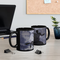 The Ancient Via Appia 11oz Black Mug