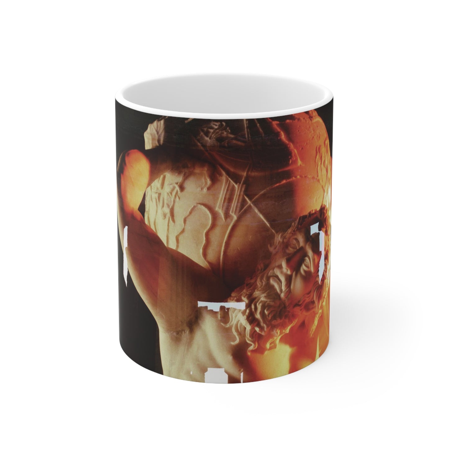 Atlas & Temple of Neptune Mug 11oz