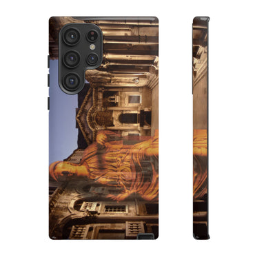 Diocletian's Palace with Goddess Roma phone case for Samsung Galaxy S22 Ultra by Vittorio Storaro, from the La Civiltà Romana collection
