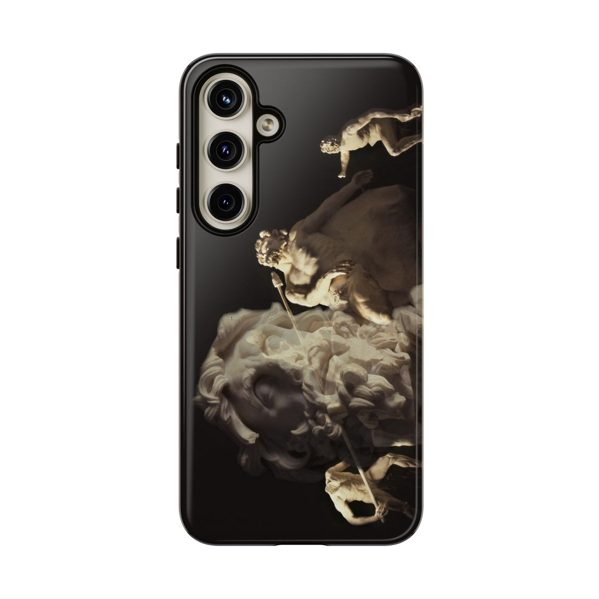 Ulysses and Polyphemus phone case for Samsung Galaxy S24 Plus by Vittorio Storaro, from the La Civiltà Romana collection