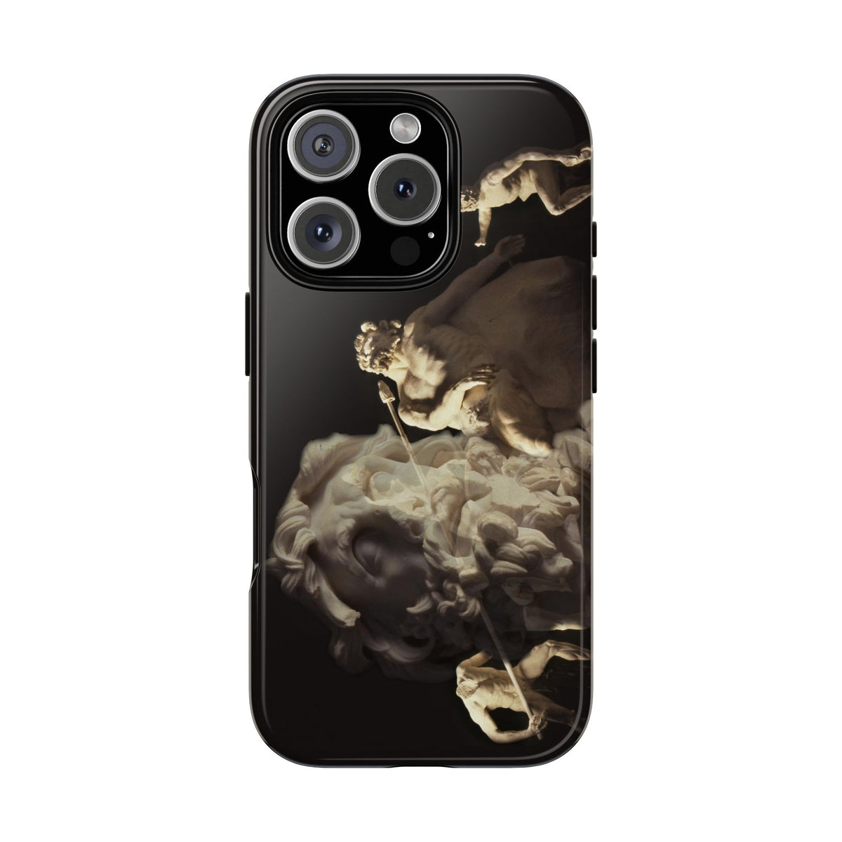 Ulysses and Polyphemus phone case for iPhone 16 Pro by Vittorio Storaro, from the La Civiltà Romana collection