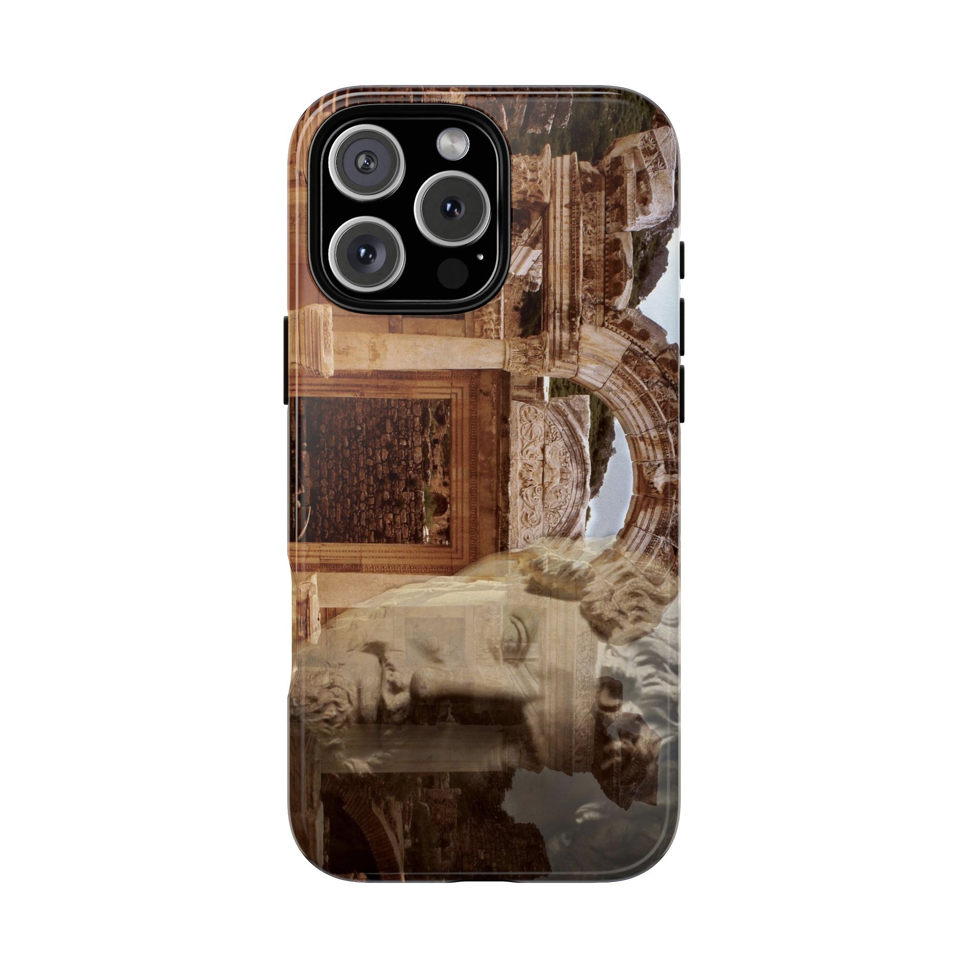Adriano's Market phone case for iPhone 16 Pro Max by Vittorio Storaro, from the La Civiltà Romana collection