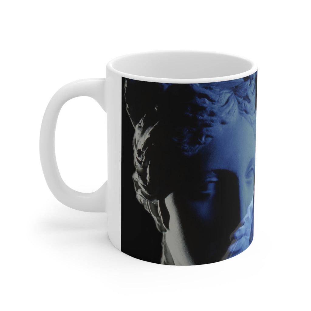 Julius Caesar and Venus White Mug - Divine Excellence Cup