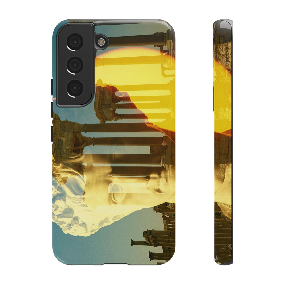 Augustus's Sun on Palmyra phone case for Samsung Galaxy S22 by Vittorio Storaro, from the La Civiltà Romana collection
