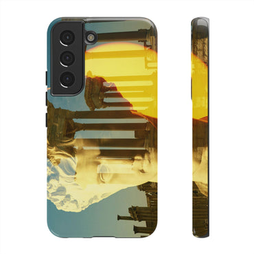 Augustus's Sun on Palmyra phone case for Samsung Galaxy S22 by Vittorio Storaro, from the La Civiltà Romana collection