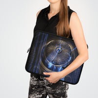 Goddess of Immortality Laptop Sleeve - Divine Transcendence Tech Protection