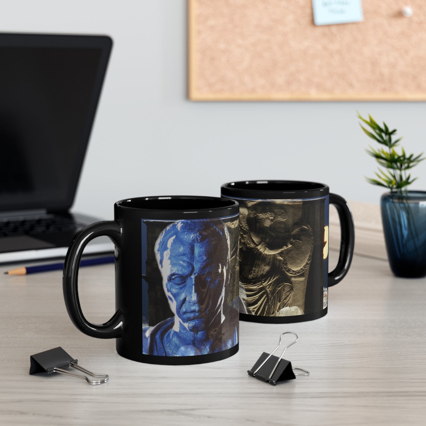 Arc de Triomphe Idealized for Julius Caesar 11oz Black Mug