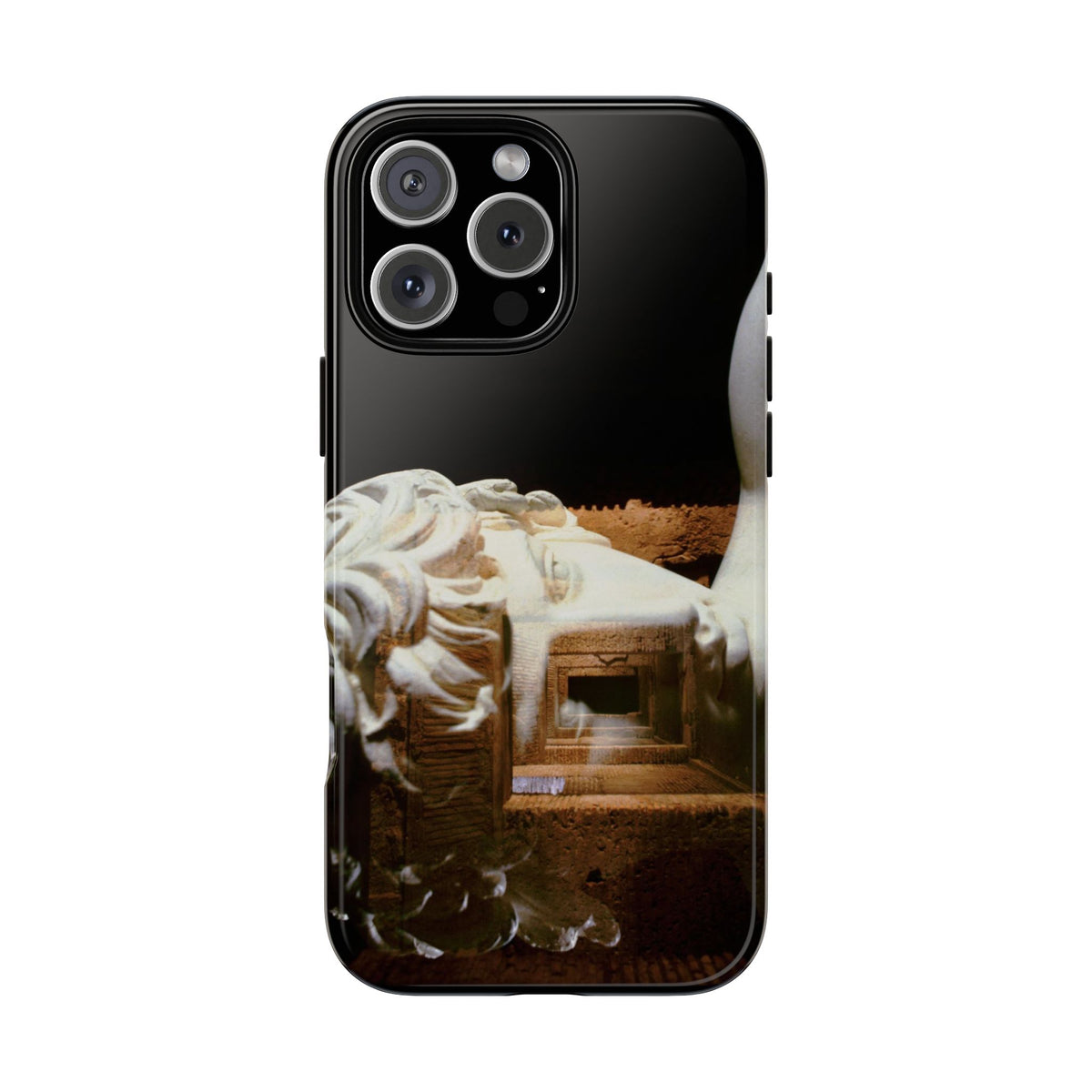 Antinoo in the Hadrian's Villa phone case for iPhone 16 Pro Max by Vittorio Storaro, from the La Civiltà Romana collection