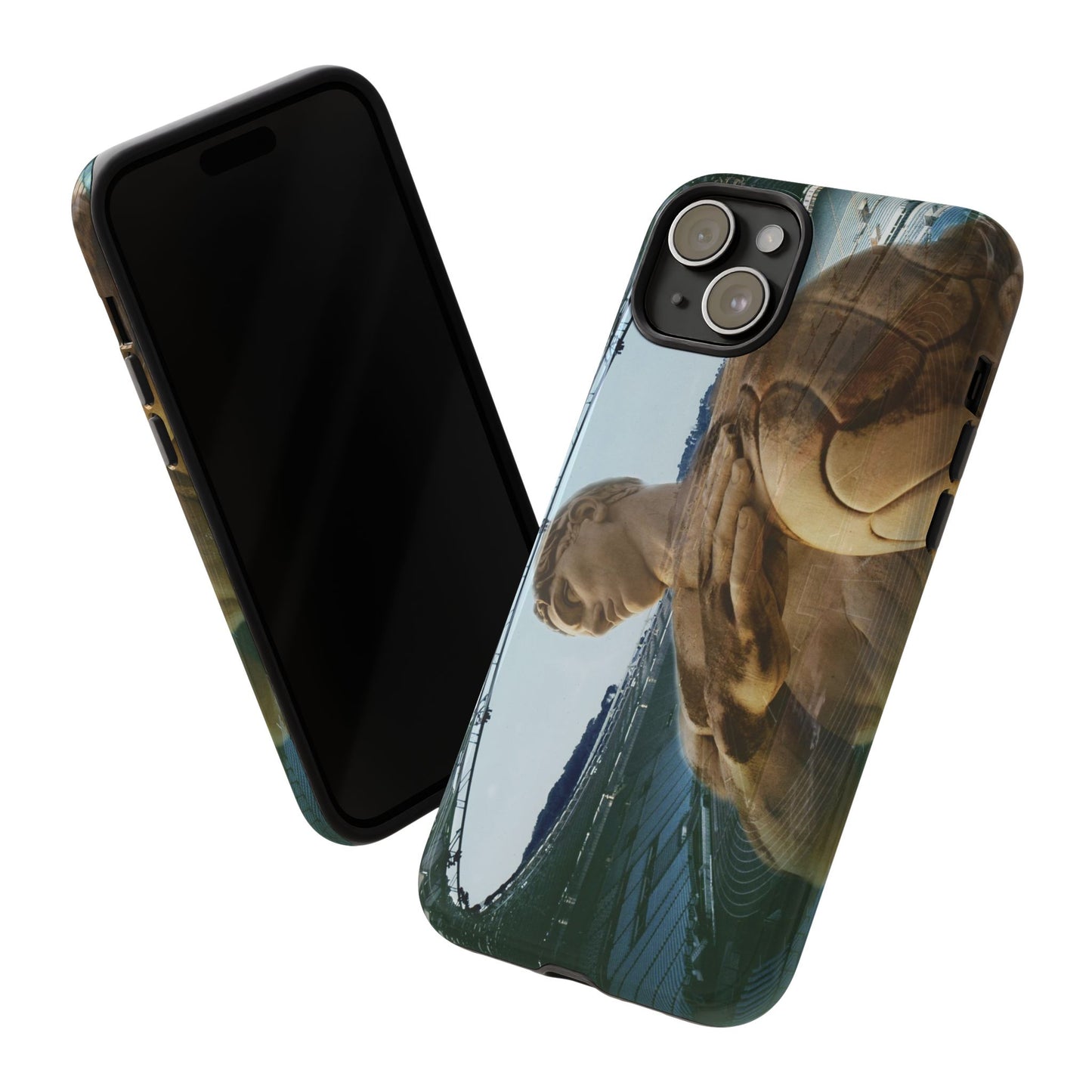 Olympic Stadium in Rome phone case for iPhone 15 Plus by Vittorio Storaro, from the La Civiltà Romana collection
