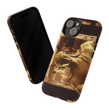 Etruscan Apollo phone case for iPhone 15 by Vittorio Storaro, from the La Civiltà Romana collection