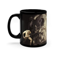 Ulysses & Polyphemus 11oz Black Mug