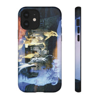 Venus the Galata and the theater in Orange Phone Cases