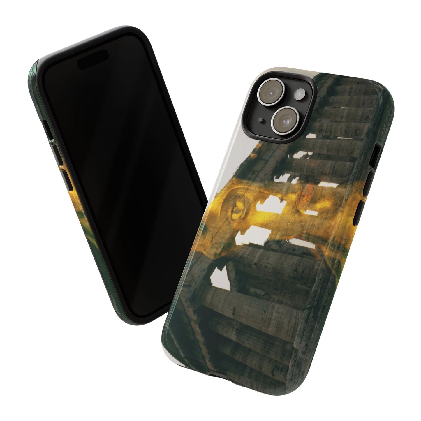 Dionysus and His Temple phone case for iPhone 15 by Vittorio Storaro, from the La Civiltà Romana collection
