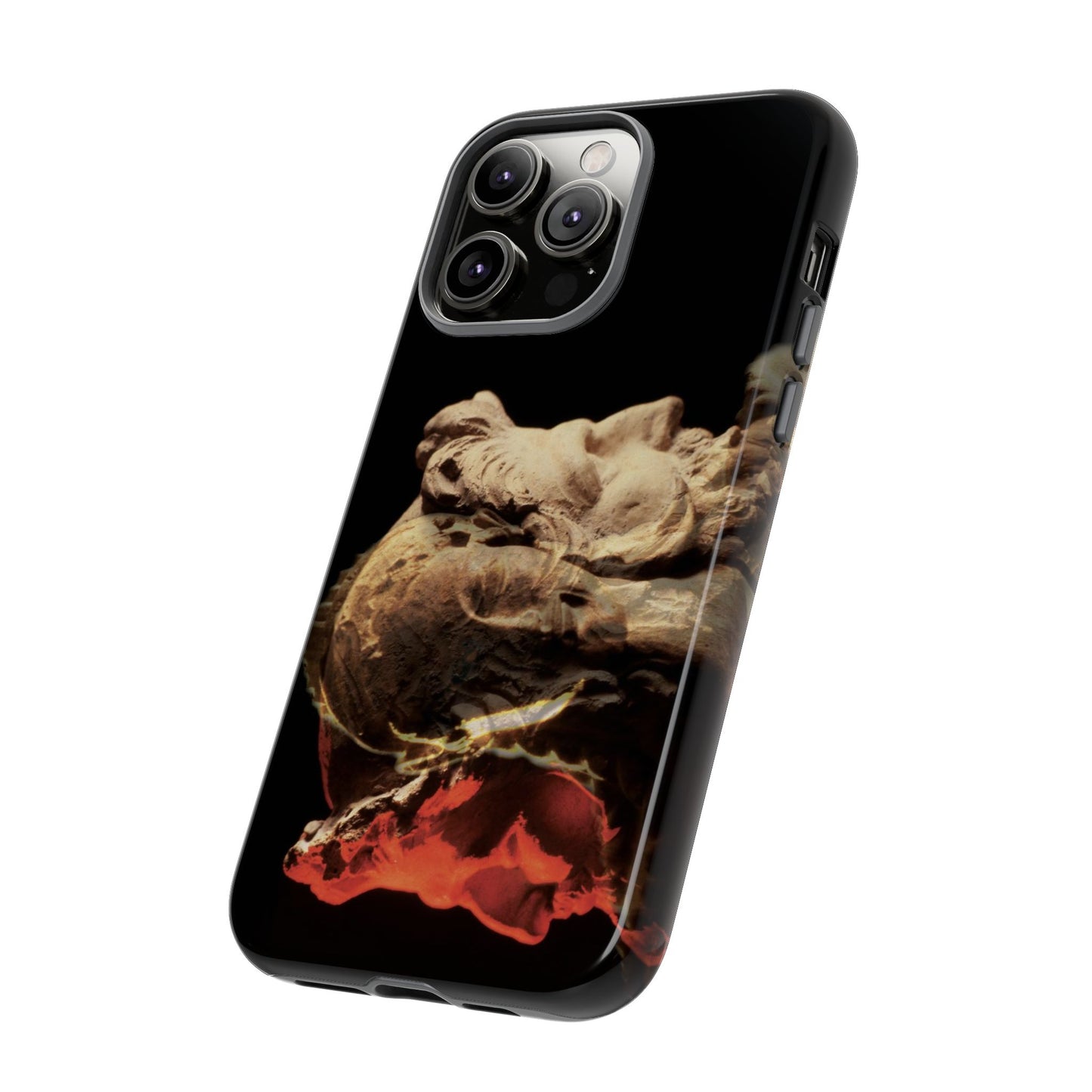 Apollo and two faced Janus phone case for iPhone 14 Pro Max by Vittorio Storaro, from the La Civiltà Romana collection