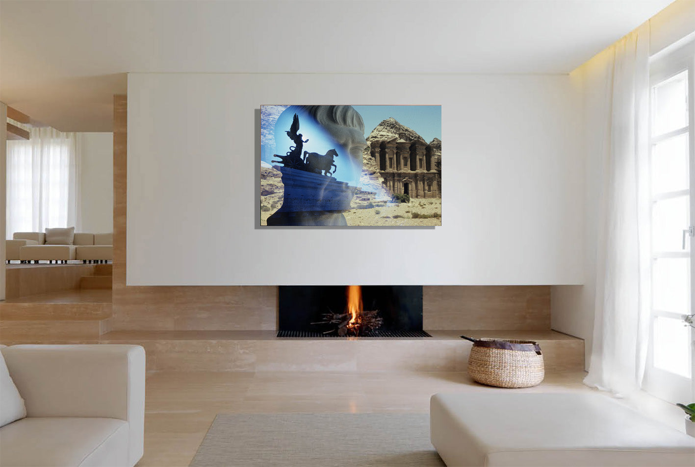 Petra Canvas Print