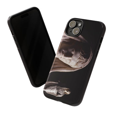 Divinized Augustus phone case for iPhone 15 Plus by Vittorio Storaro, from the La Civiltà Romana collection