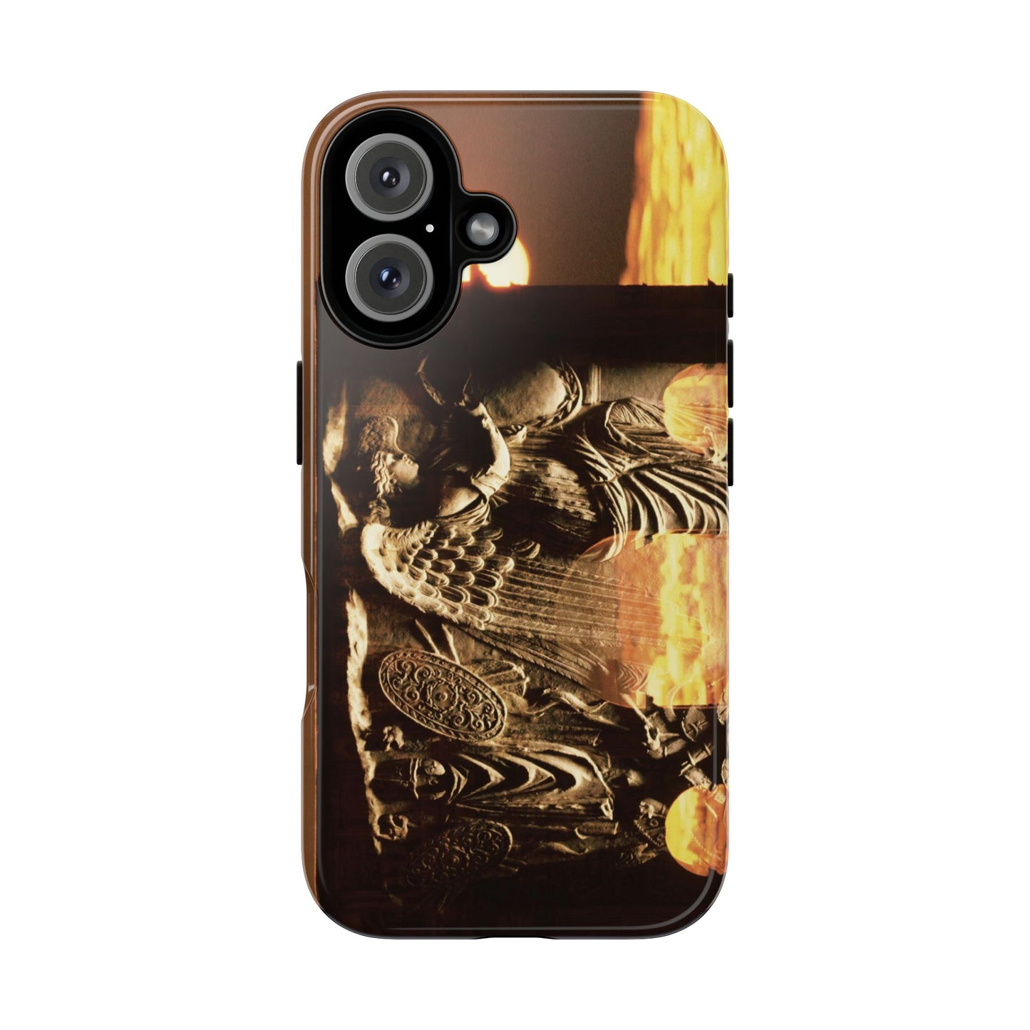 Arch of Victory phone case for iPhone 16 by Vittorio Storaro, from the La Civiltà Romana collection