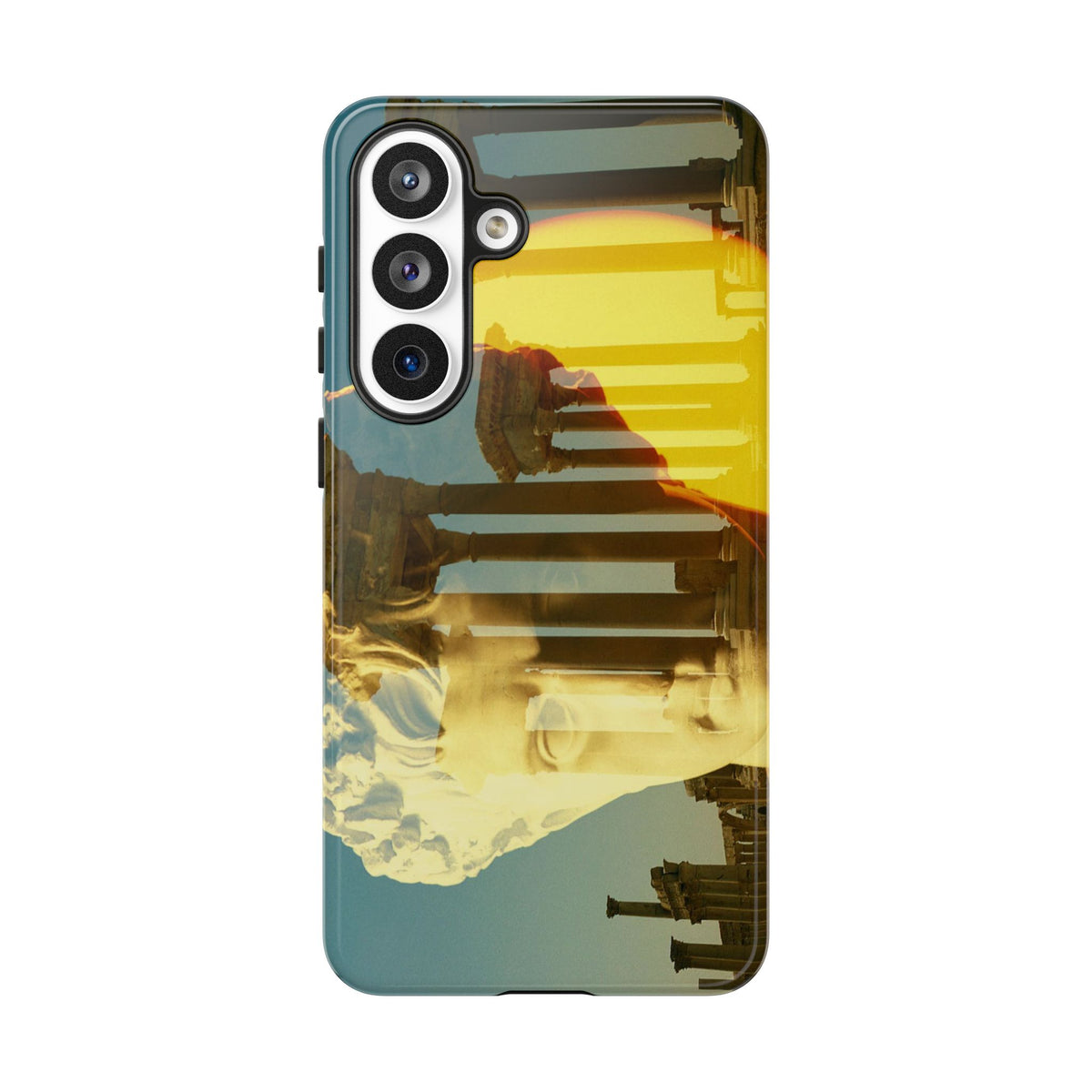 Augustus's Sun on Palmyra phone case for Samsung Galaxy S26 Plus by Vittorio Storaro, from the La Civiltà Romana collection