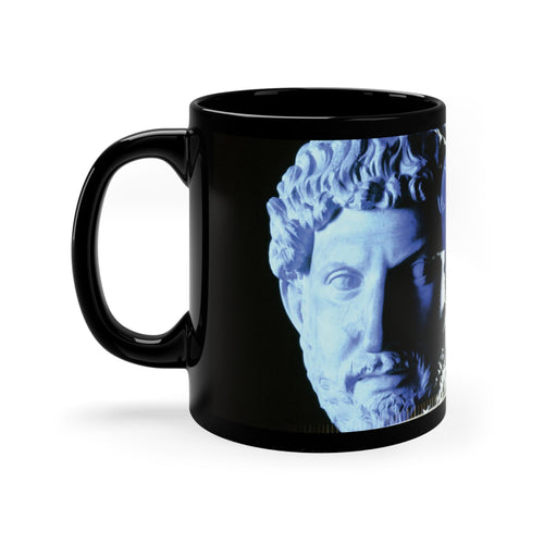 Adriano's Goddess Fortuna 11oz Black Mug