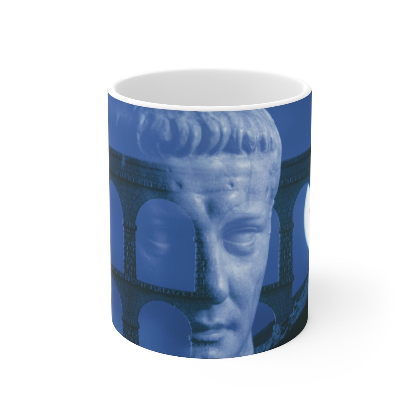 Claudius Acqueduct White Mug 11oz