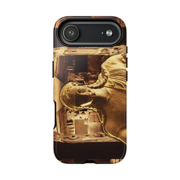 Etruscan Apollo phone case for iPhone 17 Air by Vittorio Storaro, from the La Civiltà Romana collection