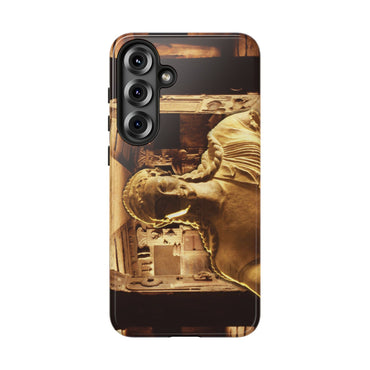 Etruscan Apollo phone case for Samsung Galaxy S25 Plus by Vittorio Storaro, from the La Civiltà Romana collection