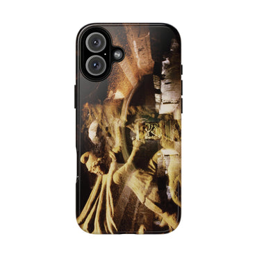 Mithras in his mithraeum of ancient Ostia phone case for iPhone 16 Plus by Vittorio Storaro, from the La Civiltà Romana collection