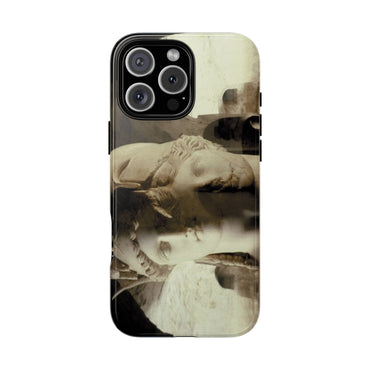 Minerva and Athena phone case for iPhone 16 Pro Max by Vittorio Storaro, from the La Civiltà Romana collection