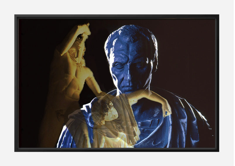 Julius Caesar and the Dying Galata Canvas Print - Roman Imperial Art
