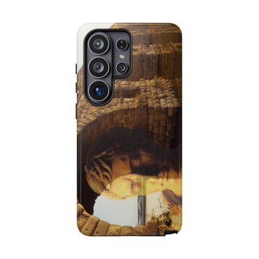Julius Caesar and the France Bridge phone case for Samsung Galaxy S26 Ultra by Vittorio Storaro, from the La Civiltà Romana collection