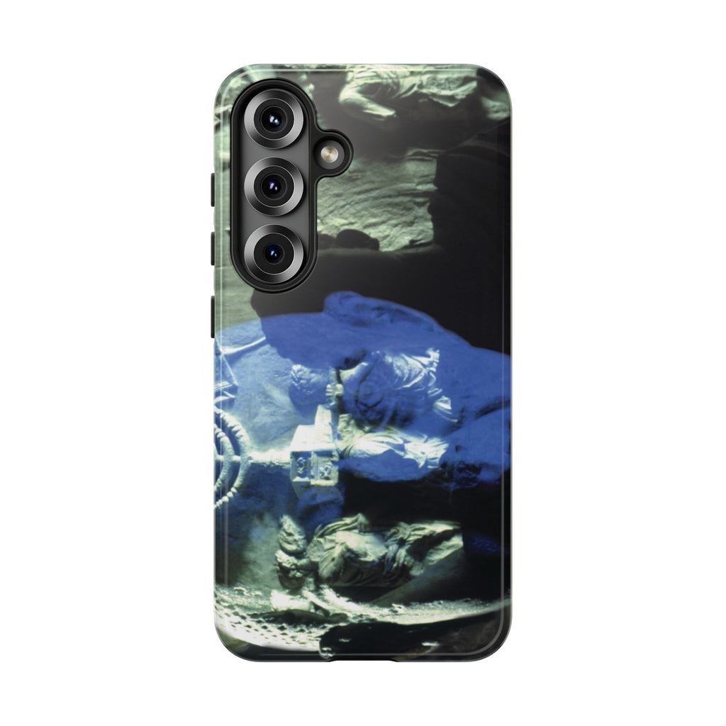 Titus and his father Vespasian phone case for Samsung Galaxy S25 by Vittorio Storaro, from the La Civiltà Romana collection