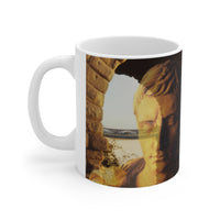 Julius Caesar & The France Bridge White Mug 11oz